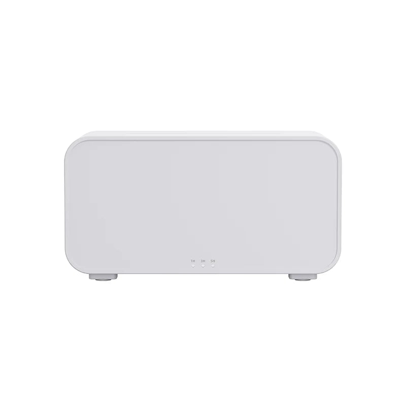 Mini Aroma Diffuser met 7-Kleur Flame Effect – Luchtbevochtiger & Geurverspreider met Timer