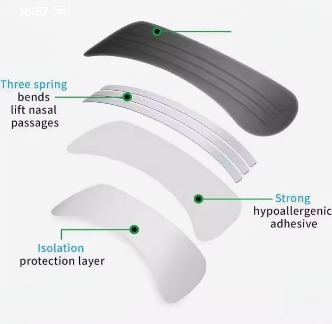 Neusstrips – Zacht & Comfortabel Ontwerp