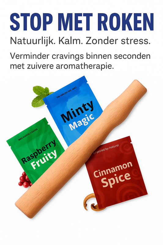 Houten Inhaler – Natuurlijk Rustgevend Aromatherapie Ritueel