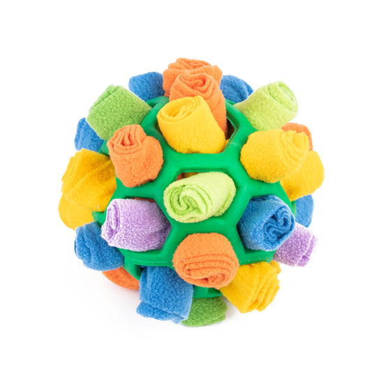Interactieve Hondenspeelbal – Snuffelbal voor Snacks & Mentale Uitdaging