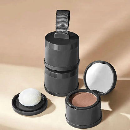 Haarlijn Cover-Up Poeder – Camoufleert Grijze Uitgroei & Dunner Haar Direct