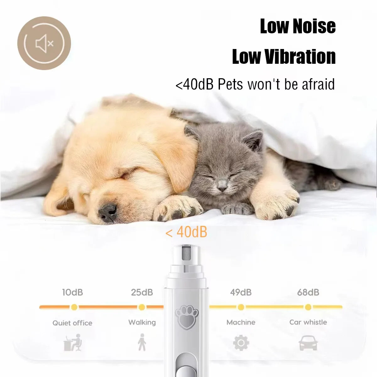 Elektrische Hondennagelvijl