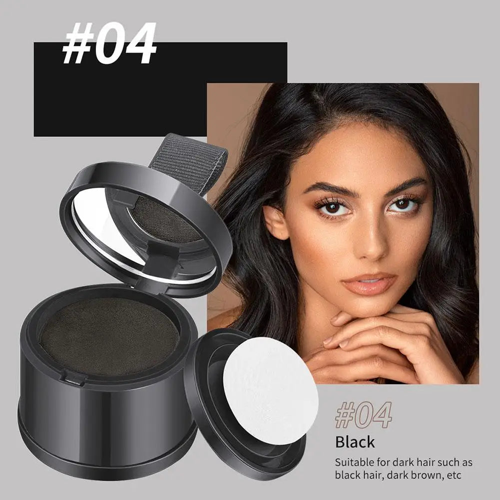 Haarlijn Cover-Up Poeder – Camoufleert Grijze Uitgroei & Dunner Haar Direct