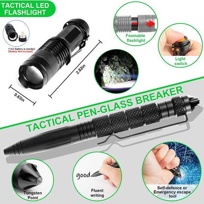 14-delige Survival Noodkit – Tactical Outdoor Set