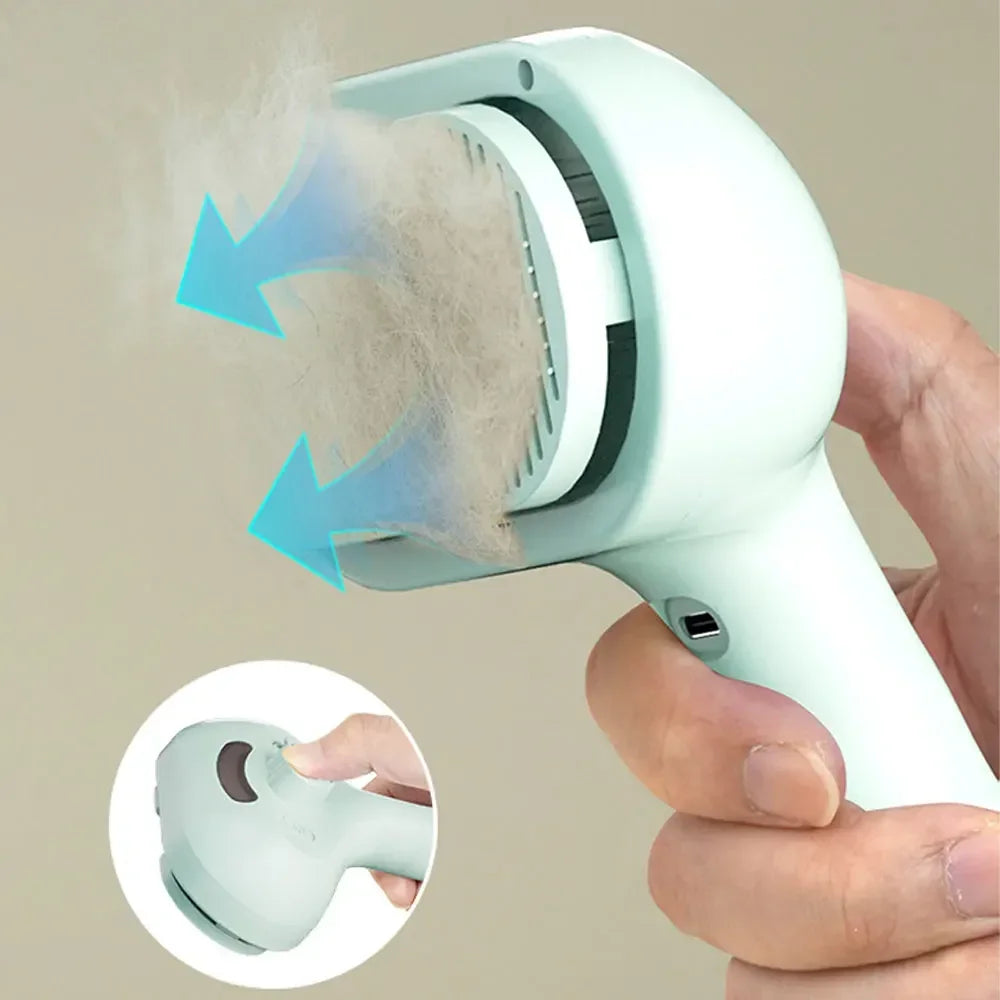 Huisdier Spray Kam – Haarverwijderaar & Reinigingsborstel voor Katten en Honden