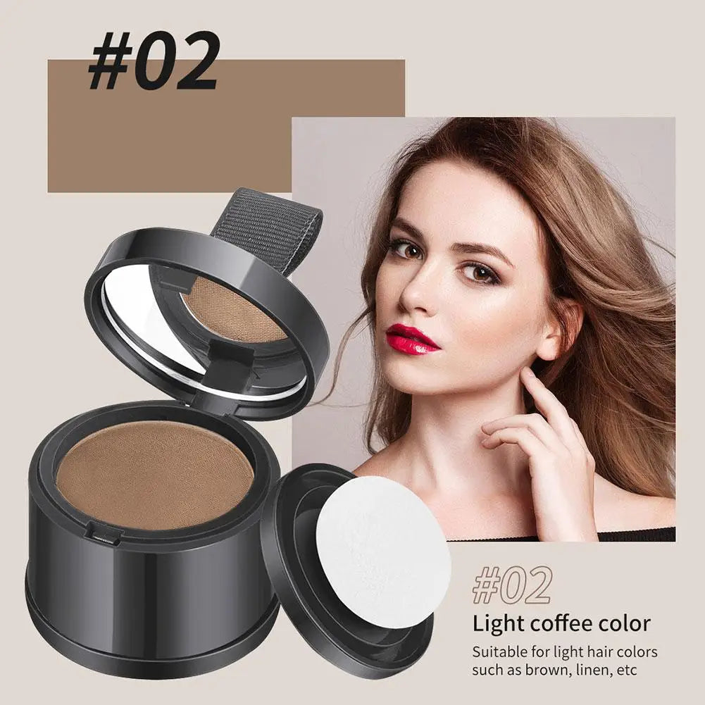 Haarlijn Cover-Up Poeder – Camoufleert Grijze Uitgroei & Dunner Haar Direct