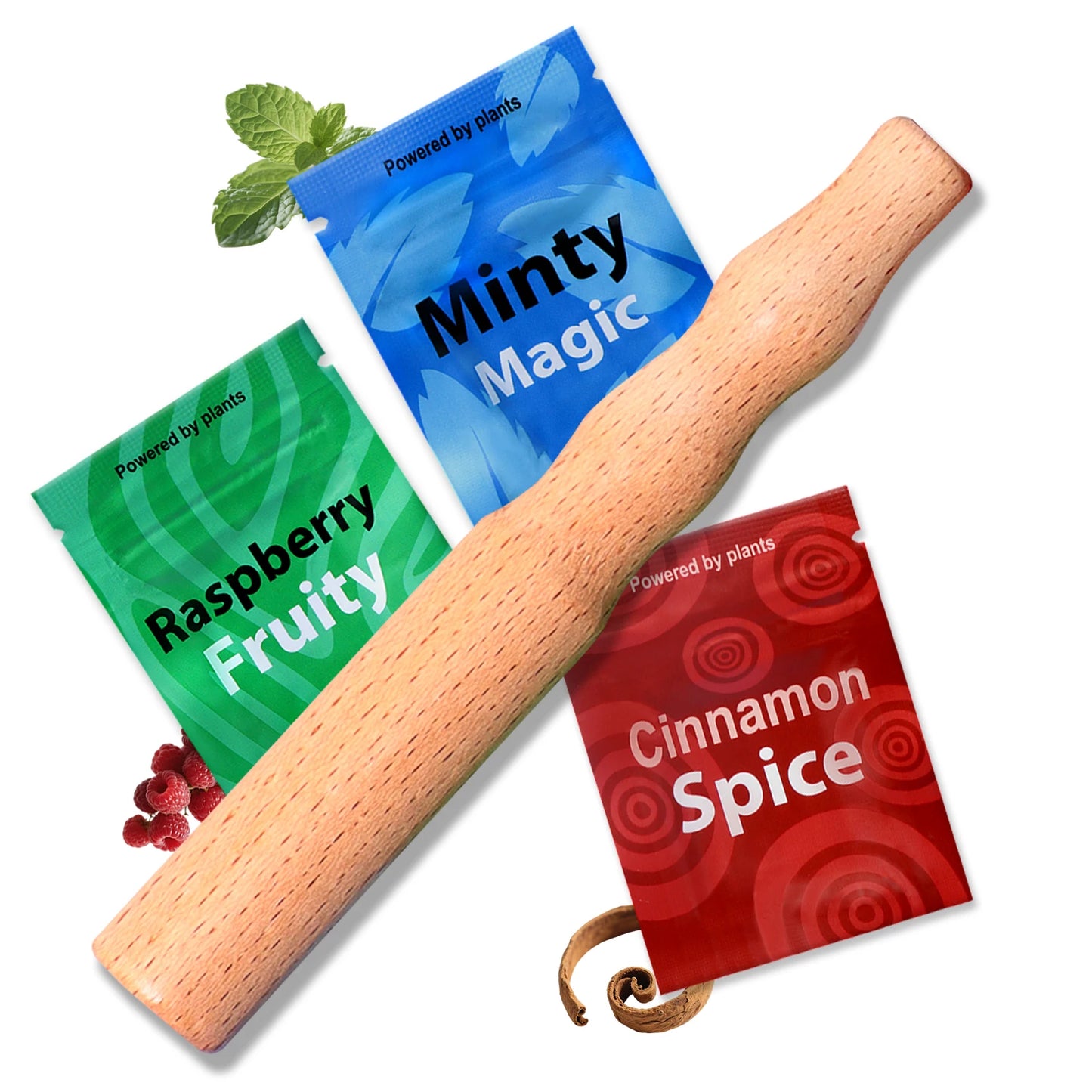 Houten Inhaler – Natuurlijk Rustgevend Aromatherapie Ritueel