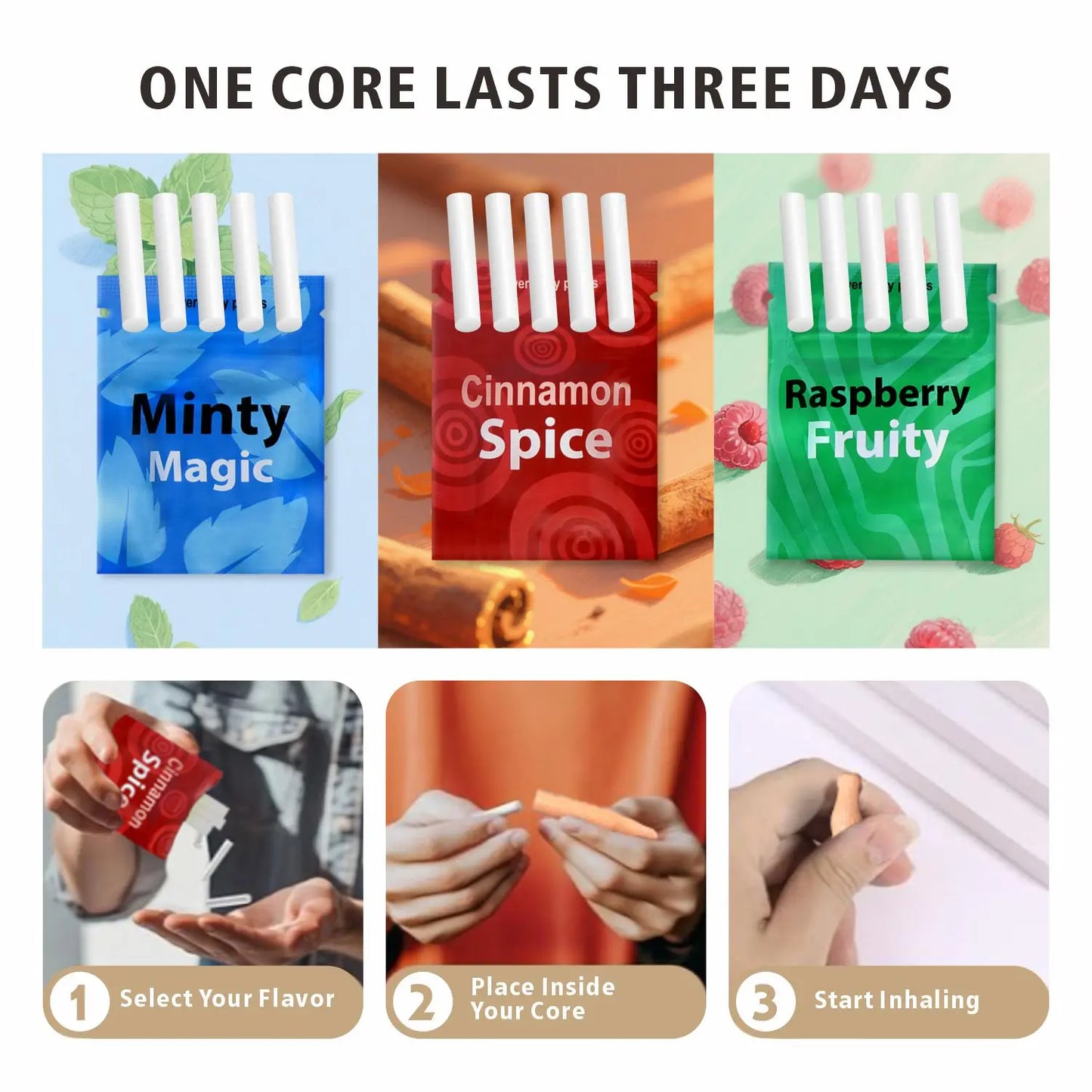 Houten Inhaler – Natuurlijk Rustgevend Aromatherapie Ritueel