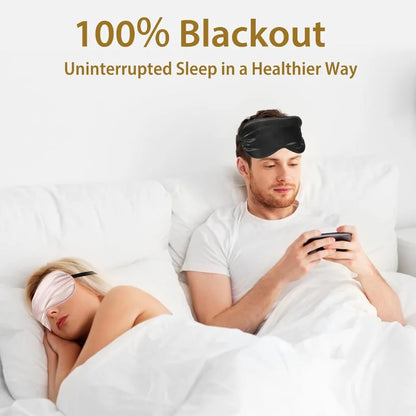 Zijdezacht slaapmasker