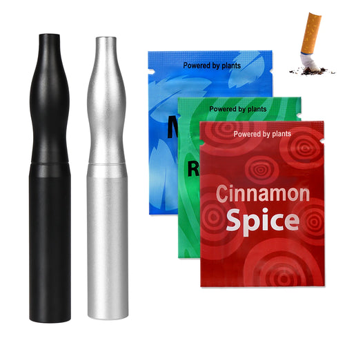 Metalen Aromatherapie Inhaler – Complete Set & Navullingen