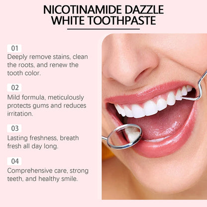 Niacinamide Whitening Tandpasta