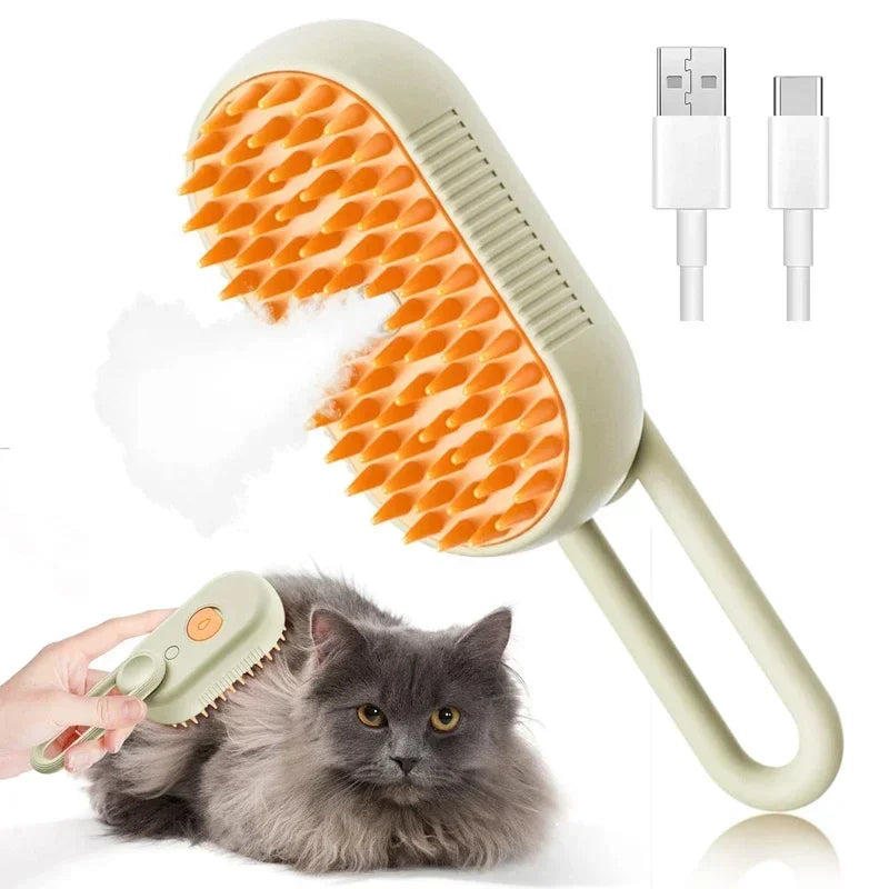 Huisdier Spray Kam – Haarverwijderaar & Reinigingsborstel voor Katten en Honden