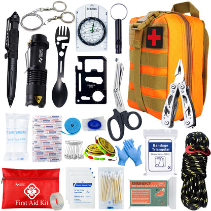 Complete Survival & EHBO Set – Outdoor Noodkit voor Camping & Avonturen
