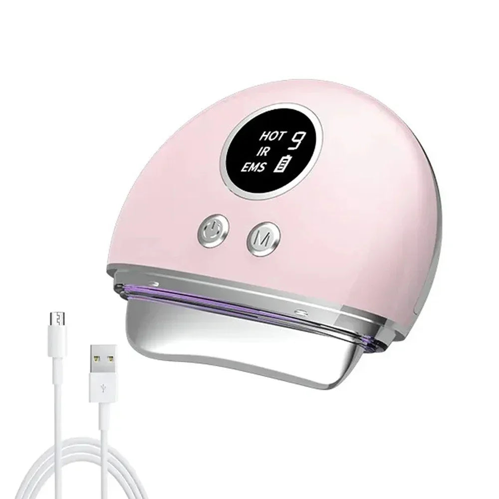 EMS Guasha Massager 4-in-1 – LED Face Lifting