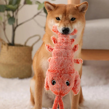 Elektrisch Hond- & Katten Speelgoed – Kreeft met 3 Vibratiemodi (USB Oplaadbaar)