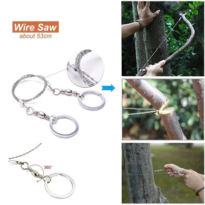 14-delige Survival Noodkit – Tactical Outdoor Set