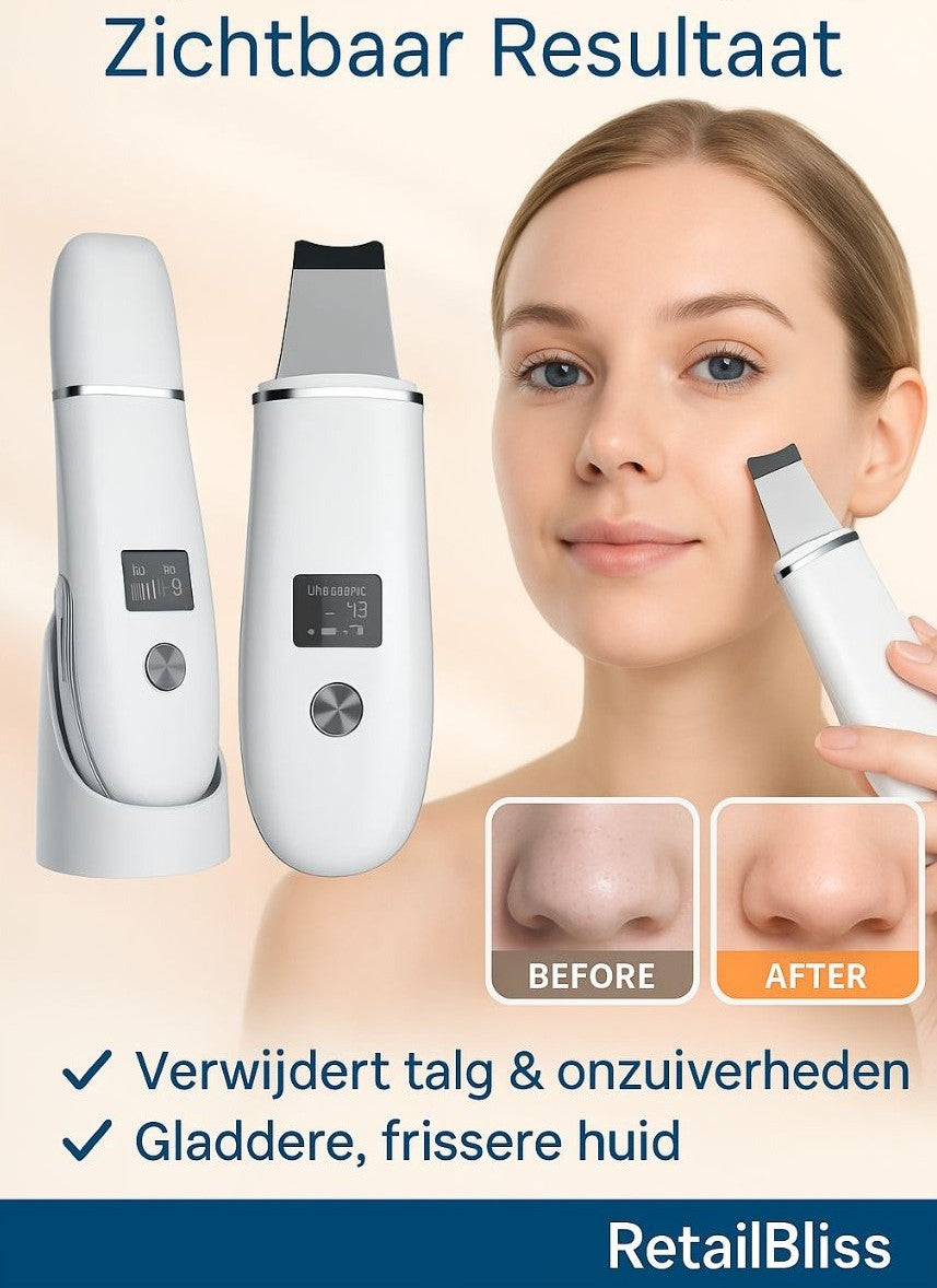 Face scrubber voor gezichtsreiniging
