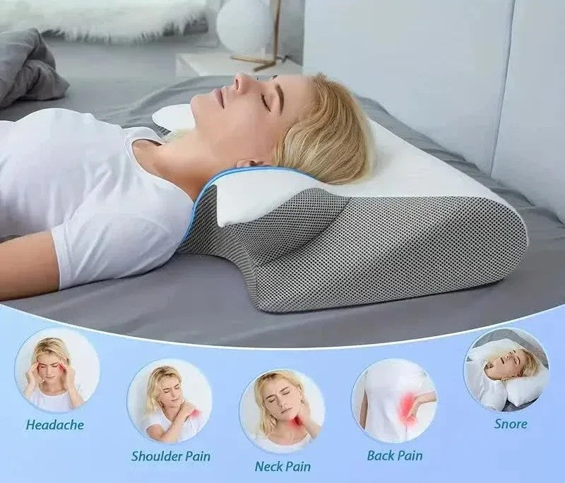 Ergonomisch Hoofdkussen – Zacht & Ondersteunend Design