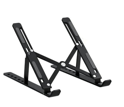 Opvouwbare Aluminium Laptopstandaard – Verstelbaar & Draagbaar voor MacBook & Laptop