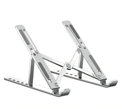 Opvouwbare Aluminium Laptopstandaard – Verstelbaar & Draagbaar voor MacBook & Laptop